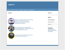 Tablet Screenshot of legida.ch